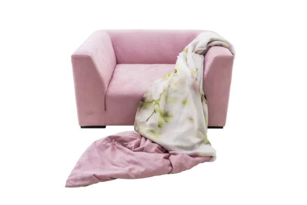 Solid Wave Sessel + Hocker